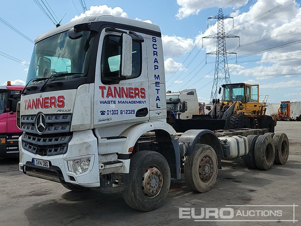 2014 Mercedes Arocs 3240 - Fahrgestell LKW: das Bild 1 2014 Mercedes Arocs 3240 - Fahrgestell LKW: das Bild 1