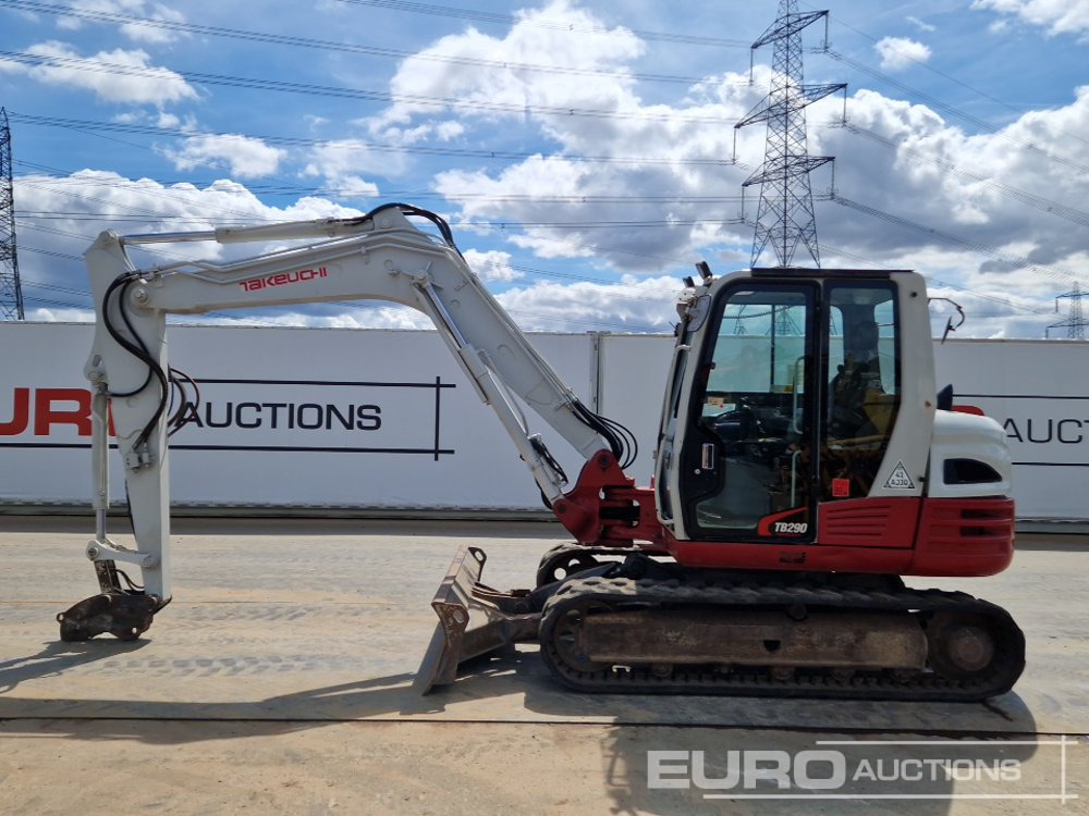 2014 Takeuchi TB290 - Minibagger: das Bild 2 2014 Takeuchi TB290 - Minibagger: das Bild 2