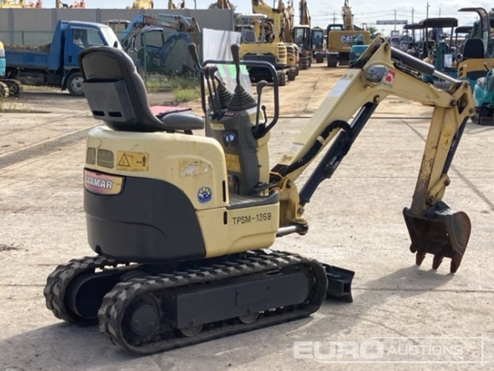2014 Yanmar SV08-1A (S) - Minibagger: das Bild 3 2014 Yanmar SV08-1A (S) - Minibagger: das Bild 3