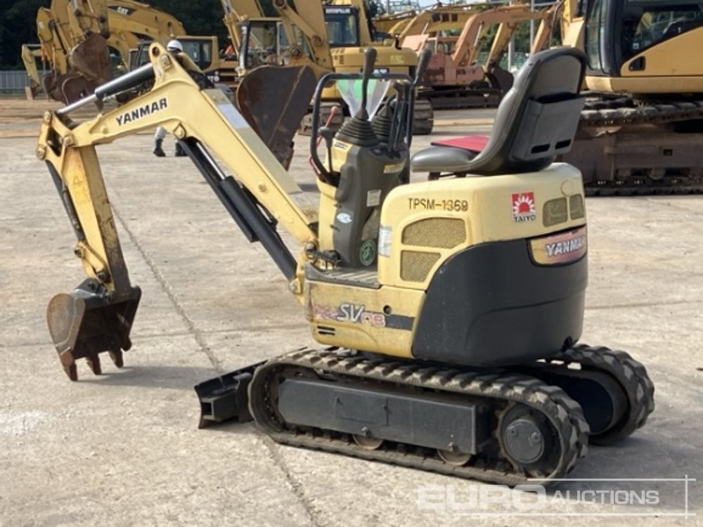 2014 Yanmar SV08-1A (S) - Minibagger: das Bild 4 2014 Yanmar SV08-1A (S) - Minibagger: das Bild 4