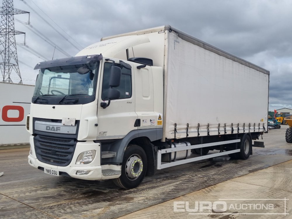 2015 DAF CF250 - Plane LKW: das Bild 1 2015 DAF CF250 - Plane LKW: das Bild 1