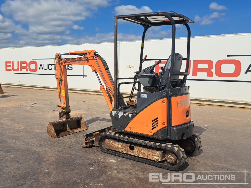 2015 Hitachi ZX17U-2 YLR - Minibagger: das Bild 3 2015 Hitachi ZX17U-2 YLR - Minibagger: das Bild 3