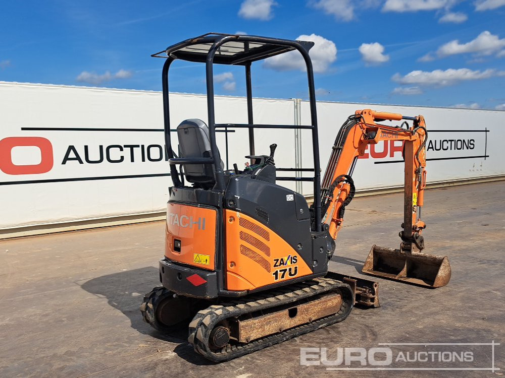 2015 Hitachi ZX17U-2 YLR - Minibagger: das Bild 5 2015 Hitachi ZX17U-2 YLR - Minibagger: das Bild 5