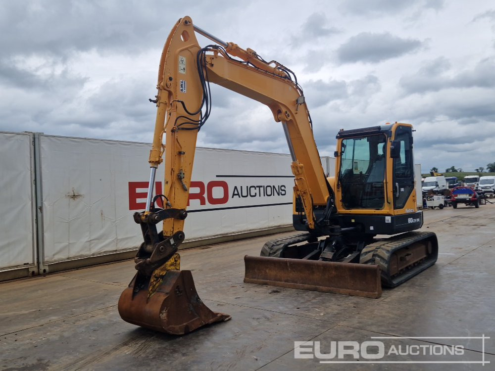 2015 Hyundai Robex R80CR-9A - Minibagger: das Bild 1 2015 Hyundai Robex R80CR-9A - Minibagger: das Bild 1