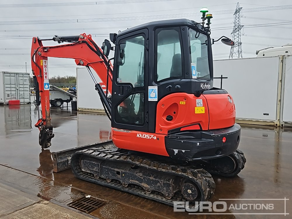 2015 Kubota KX57-4 - Minibagger: das Bild 3 2015 Kubota KX57-4 - Minibagger: das Bild 3