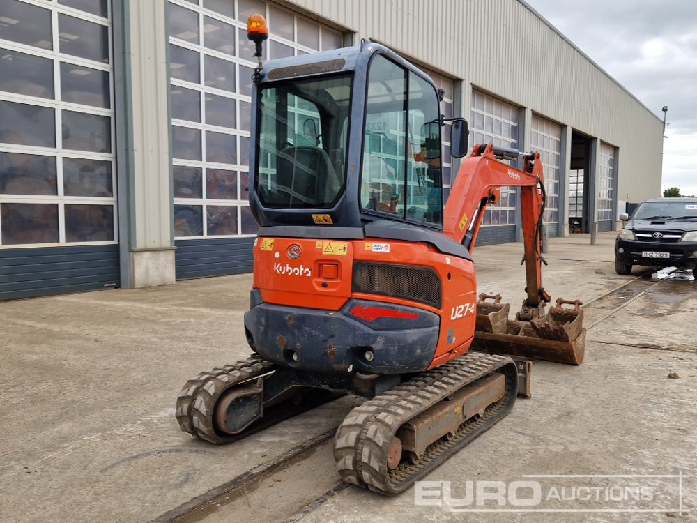 2015 Kubota U27-4 - Minibagger: das Bild 5 2015 Kubota U27-4 - Minibagger: das Bild 5