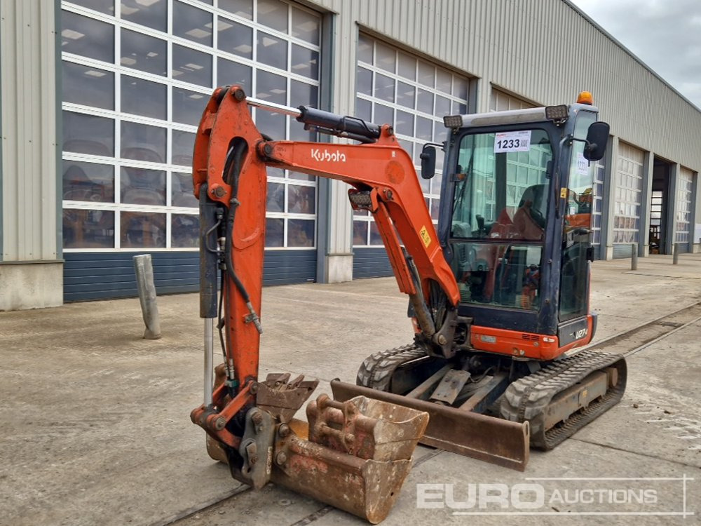 2015 Kubota U27-4 - Minibagger: das Bild 1 2015 Kubota U27-4 - Minibagger: das Bild 1