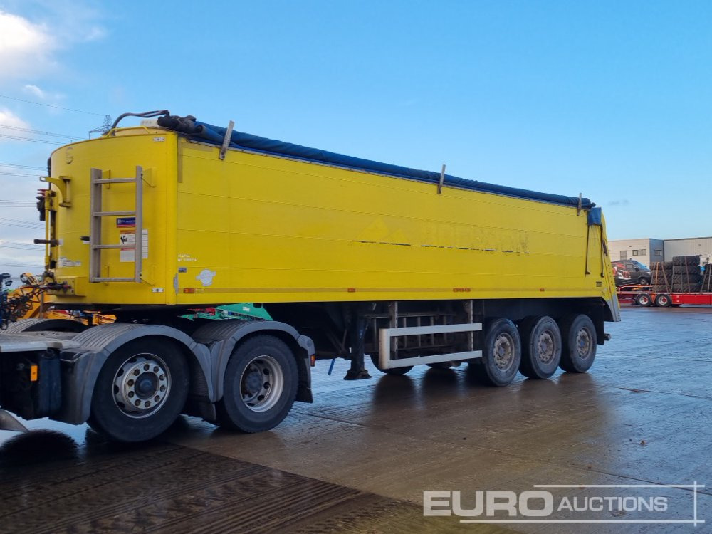 2015 Titan Tri Axle Bulk Walking Floor Trailer, Front Lift Axle, Easy Sheet - Schubboden Auflieger: das Bild 1 2015 Titan Tri Axle Bulk Walking Floor Trailer, Front Lift Axle, Easy Sheet - Schubboden Auflieger: das Bild 1