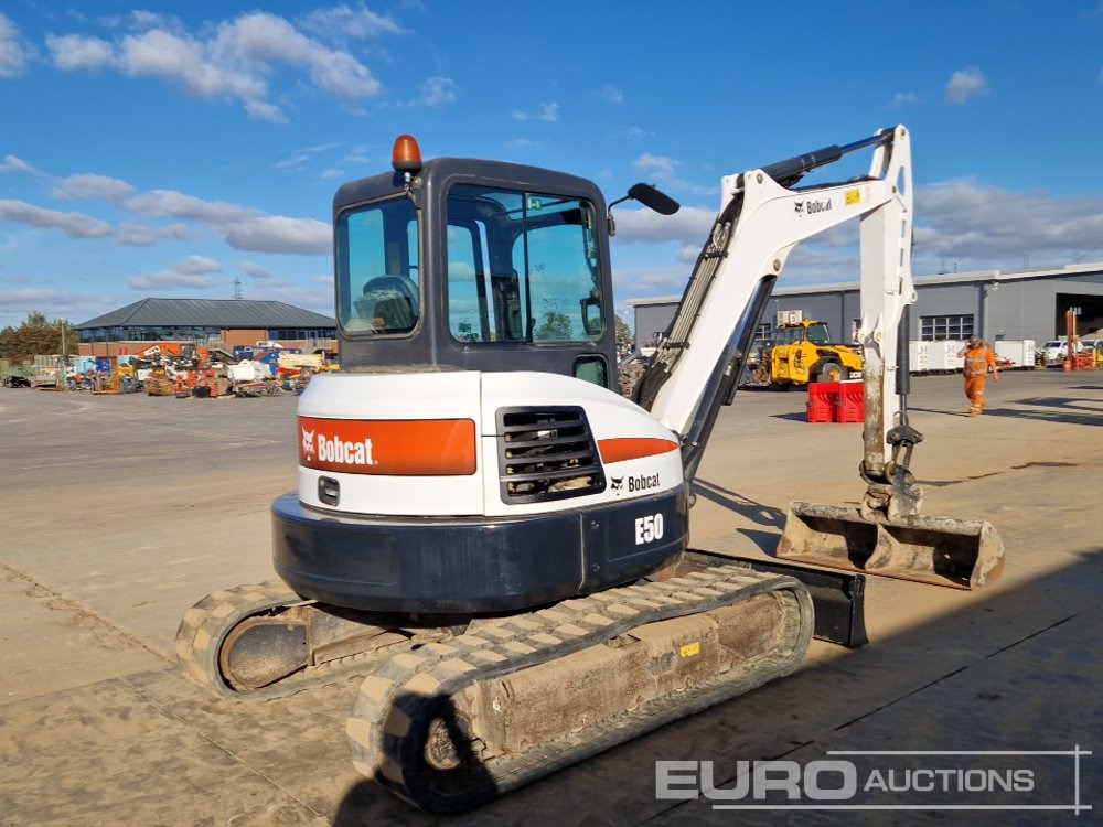 2016 Bobcat E50 - Minibagger: das Bild 5 2016 Bobcat E50 - Minibagger: das Bild 5