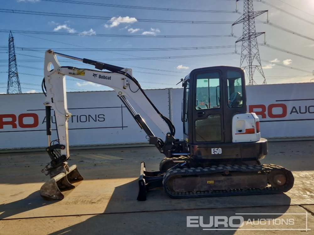2016 Bobcat E50 - Minibagger: das Bild 2 2016 Bobcat E50 - Minibagger: das Bild 2