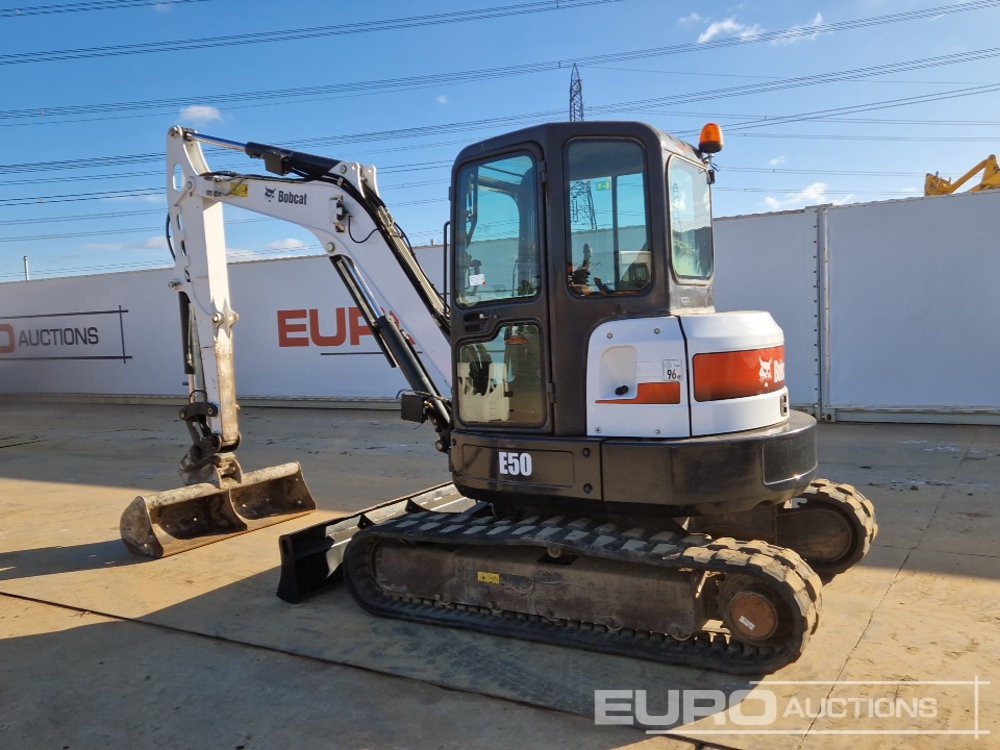 2016 Bobcat E50 - Minibagger: das Bild 3 2016 Bobcat E50 - Minibagger: das Bild 3