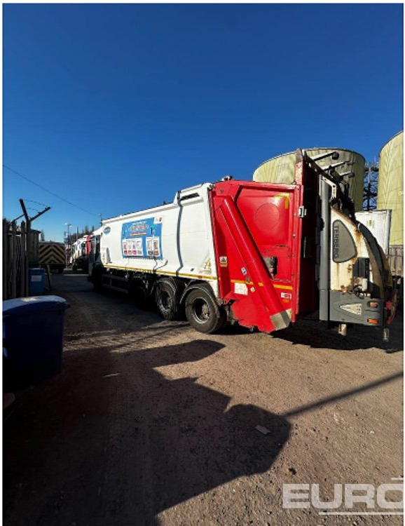 2016 Dennis Elite 6 6x4 Refuse Lorry, Reverse Camera, Automatic Gearbox (Reg. Docs. Available) - Müllwagen: das Bild 1 2016 Dennis Elite 6 6x4 Refuse Lorry, Reverse Camera, Automatic Gearbox (Reg. Docs. Available) - Müllwagen: das Bild 1