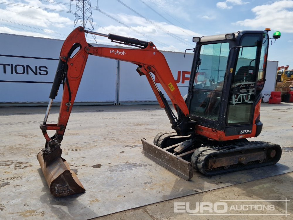 2016 Kubota U27-4 - Minibagger: das Bild 1 2016 Kubota U27-4 - Minibagger: das Bild 1