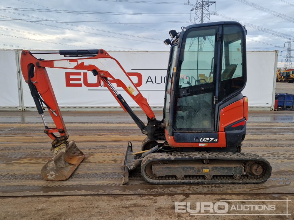 2016 Kubota U27-4 - Minibagger: das Bild 2 2016 Kubota U27-4 - Minibagger: das Bild 2