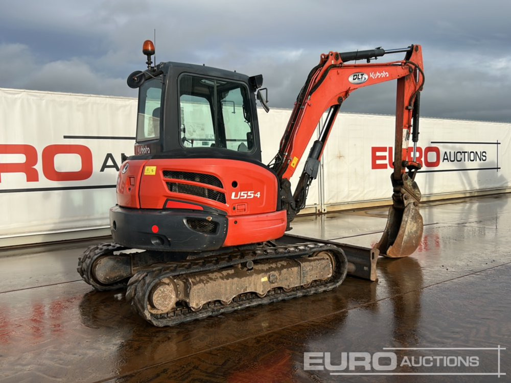 2016 Kubota U55-4 - Minibagger: das Bild 5 2016 Kubota U55-4 - Minibagger: das Bild 5