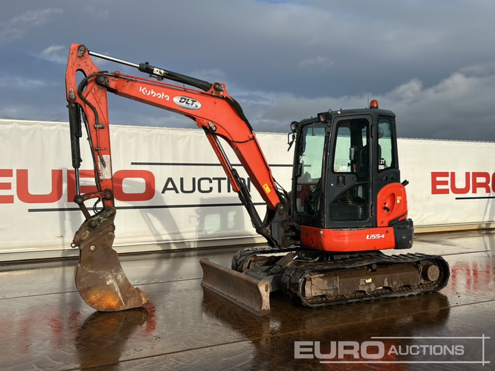 2016 Kubota U55-4 - Minibagger: das Bild 1 2016 Kubota U55-4 - Minibagger: das Bild 1