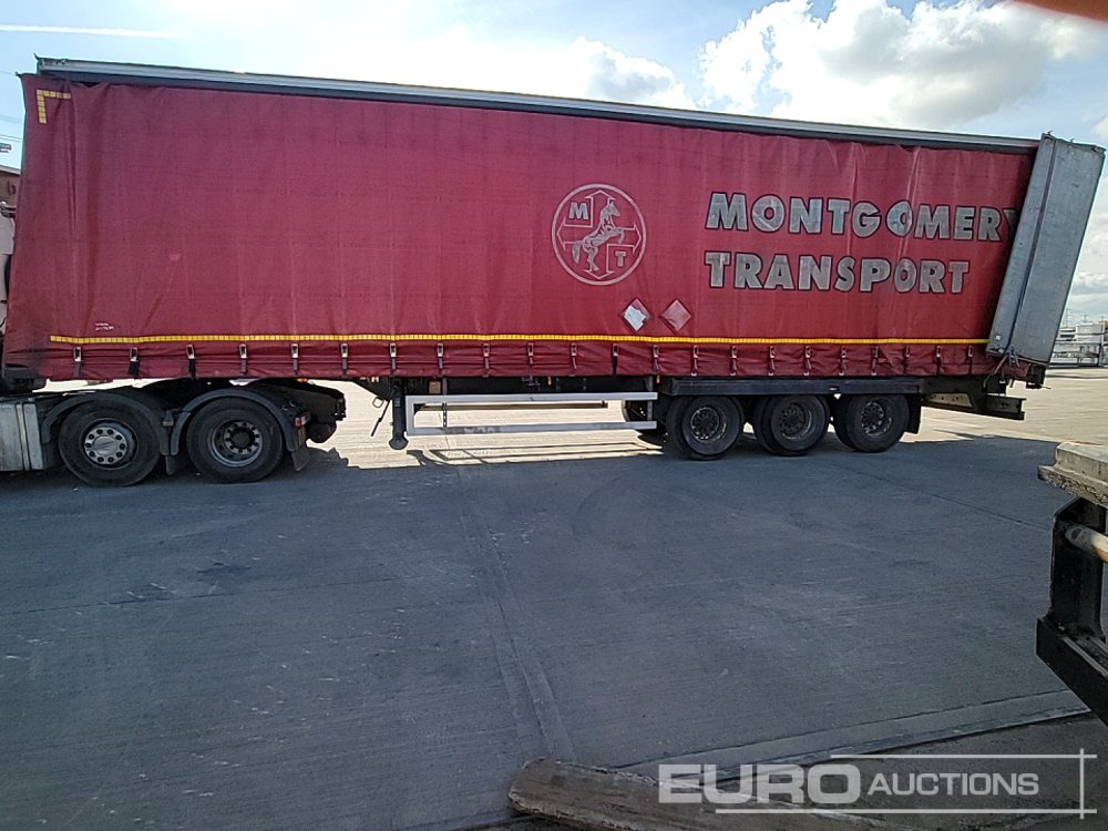 2016 Montracon Tri Axle Curtainsider Trailer - Planenauflieger: das Bild 2 2016 Montracon Tri Axle Curtainsider Trailer - Planenauflieger: das Bild 2