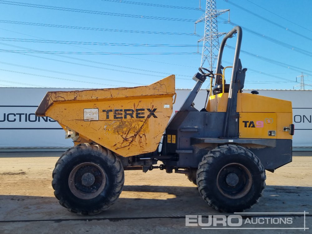 2016 Terex TA9 - Mini-Kipper: das Bild 2 2016 Terex TA9 - Mini-Kipper: das Bild 2