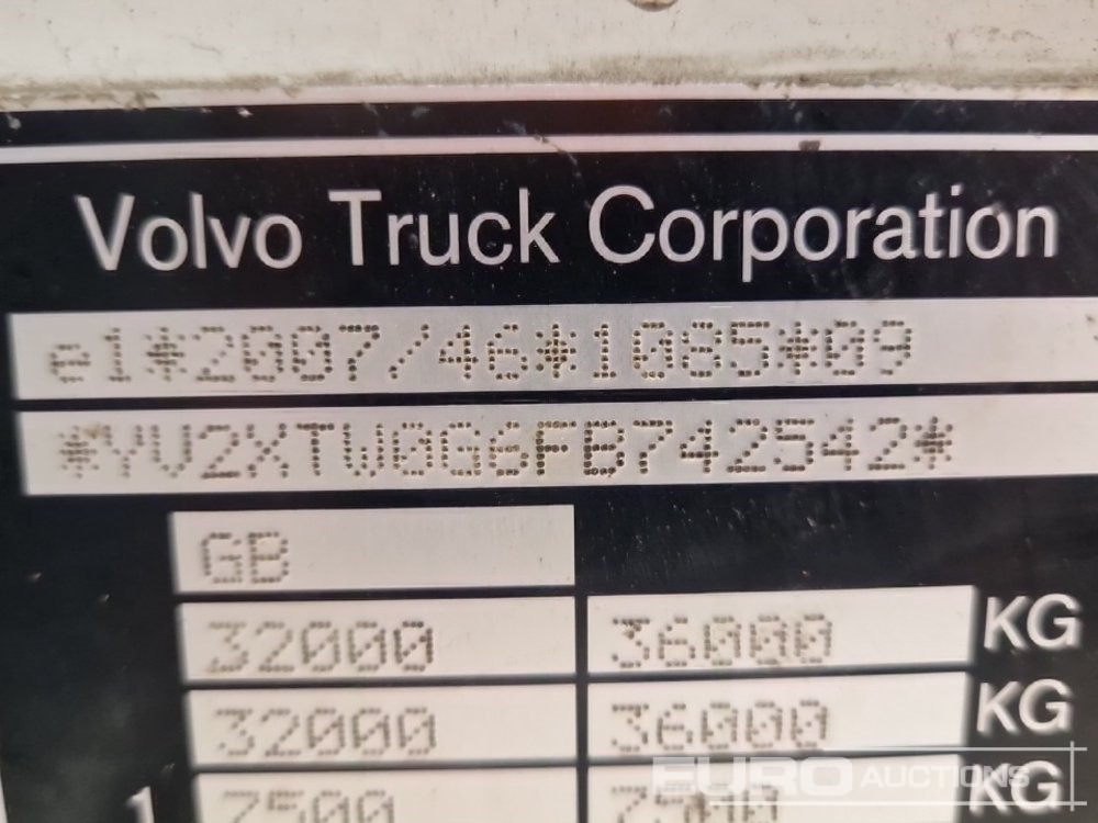 Kipper 2016 Volvo FMX: das Bild 37