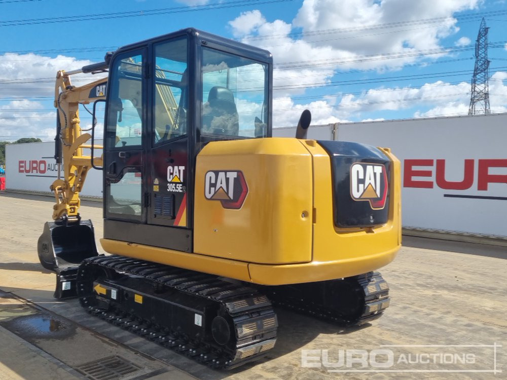 2017 CAT 305.5E2 - Minibagger: das Bild 3 2017 CAT 305.5E2 - Minibagger: das Bild 3
