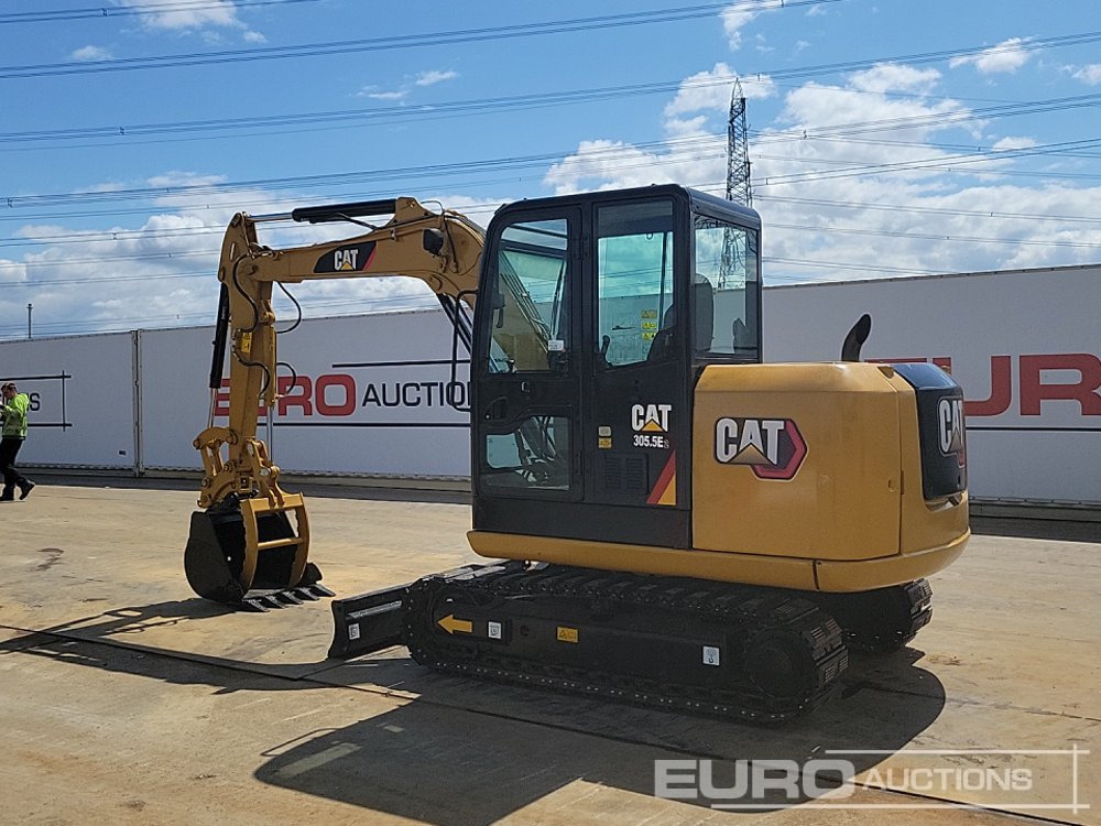 2017 CAT 305.5E2 - Minibagger: das Bild 3 2017 CAT 305.5E2 - Minibagger: das Bild 3
