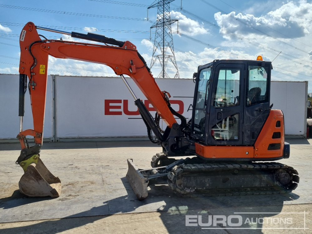2017 Hitachi ZX65USB-5A - Minibagger: das Bild 2 2017 Hitachi ZX65USB-5A - Minibagger: das Bild 2