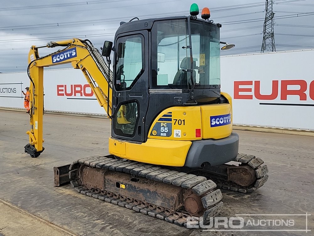2017 Komatsu PC55MR-3 - Minibagger: das Bild 3 2017 Komatsu PC55MR-3 - Minibagger: das Bild 3