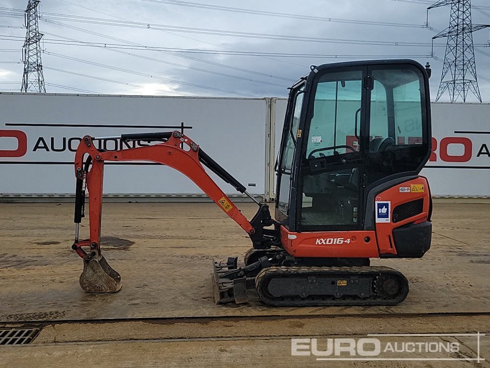 2017 Kubota KX016-4 - Minibagger: das Bild 2 2017 Kubota KX016-4 - Minibagger: das Bild 2
