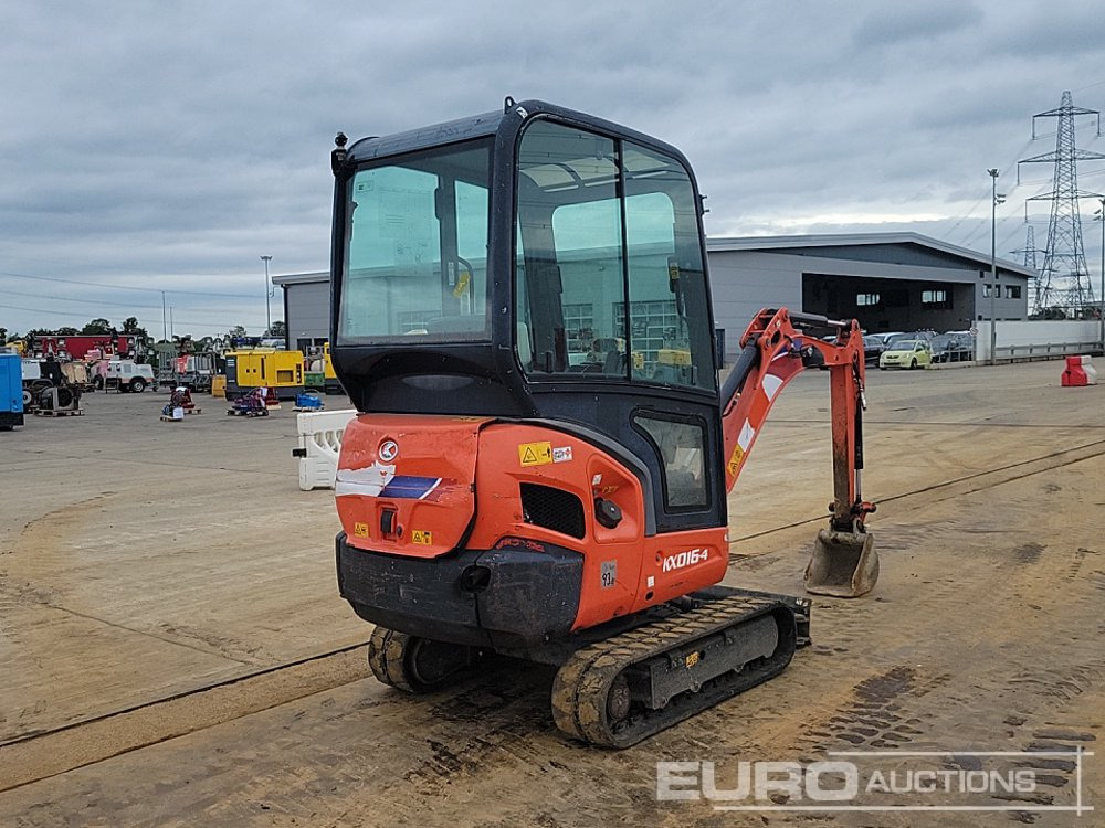 2017 Kubota KX016-4 - Minibagger: das Bild 5 2017 Kubota KX016-4 - Minibagger: das Bild 5