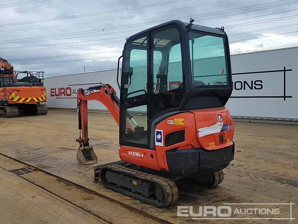 2017 Kubota KX016-4 - Minibagger: das Bild 3 2017 Kubota KX016-4 - Minibagger: das Bild 3
