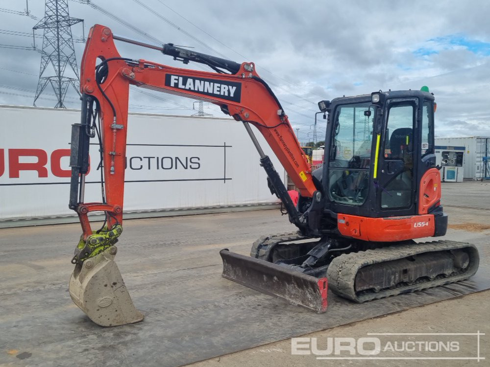 2017 Kubota U55-4 - Minibagger: das Bild 1 2017 Kubota U55-4 - Minibagger: das Bild 1