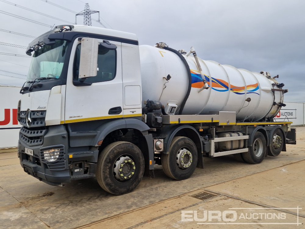2017 Mercedes Arocs 3240 - Tankwagen: das Bild 1 2017 Mercedes Arocs 3240 - Tankwagen: das Bild 1