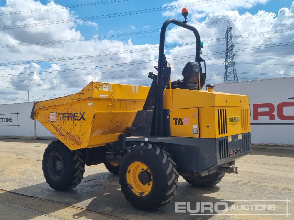 2017 Terex TA9 - Mini-Kipper: das Bild 3 2017 Terex TA9 - Mini-Kipper: das Bild 3