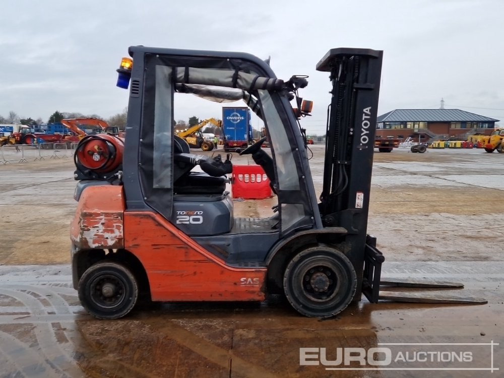 Gabelstapler 2017 Toyota 02-8FGF20: das Bild 6 Gabelstapler 2017 Toyota 02-8FGF20: das Bild 6