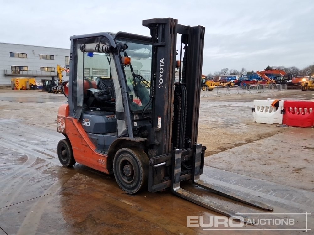 Gabelstapler 2017 Toyota 02-8FGF20: das Bild 7 Gabelstapler 2017 Toyota 02-8FGF20: das Bild 7
