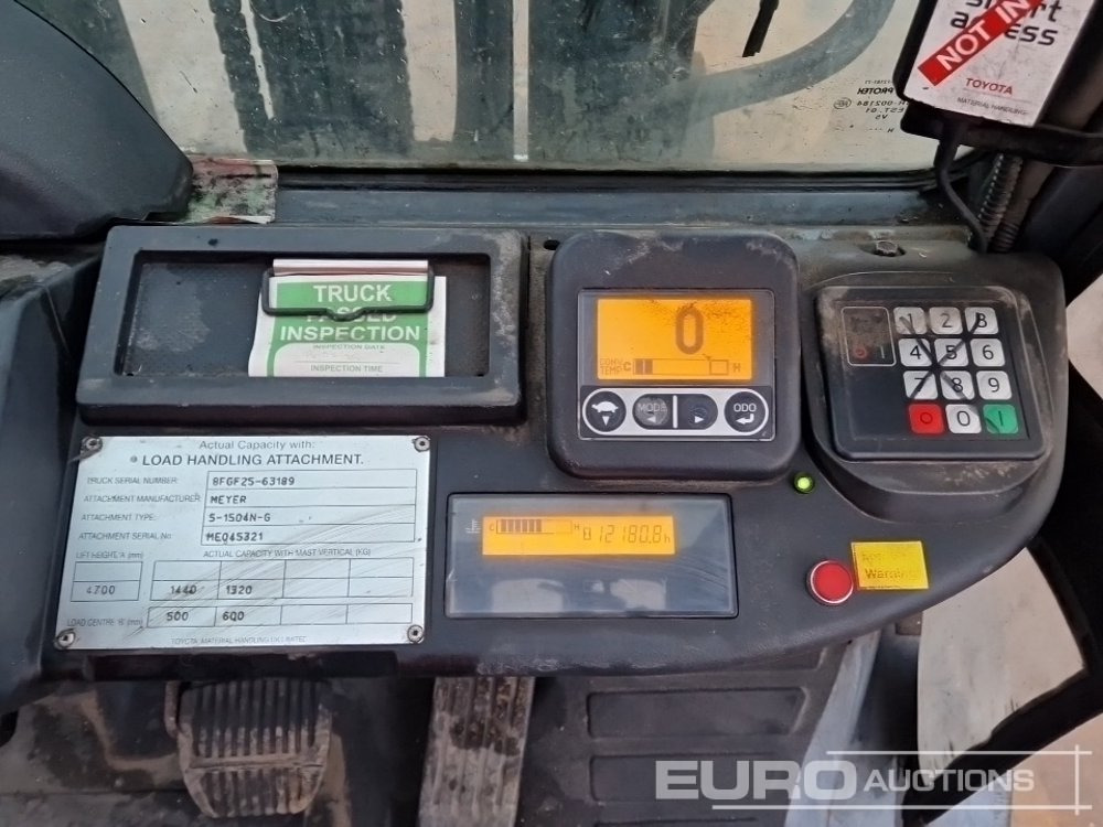 Gabelstapler 2017 Toyota 02-8FGF20: das Bild 36 Gabelstapler 2017 Toyota 02-8FGF20: das Bild 36