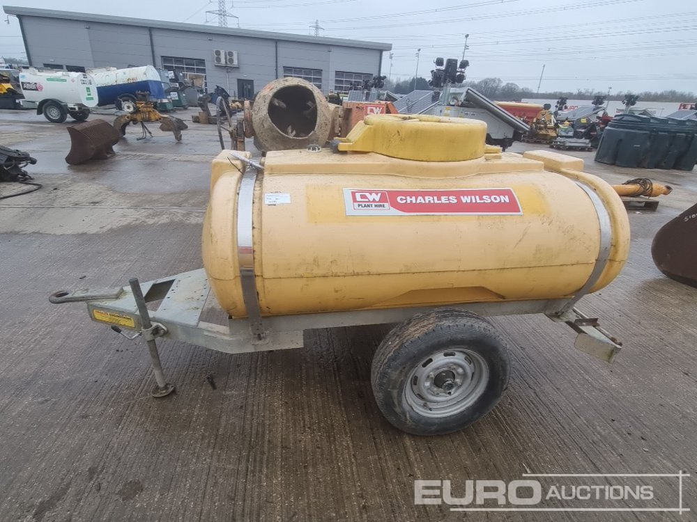 2017 Trailer Engineering Single Axle Plastic Water Bowser - Lagertank: das Bild 2 2017 Trailer Engineering Single Axle Plastic Water Bowser - Lagertank: das Bild 2