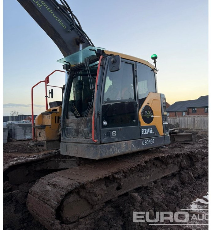 2017 Volvo ECR145EL - Kettenbagger: das Bild 2 2017 Volvo ECR145EL - Kettenbagger: das Bild 2