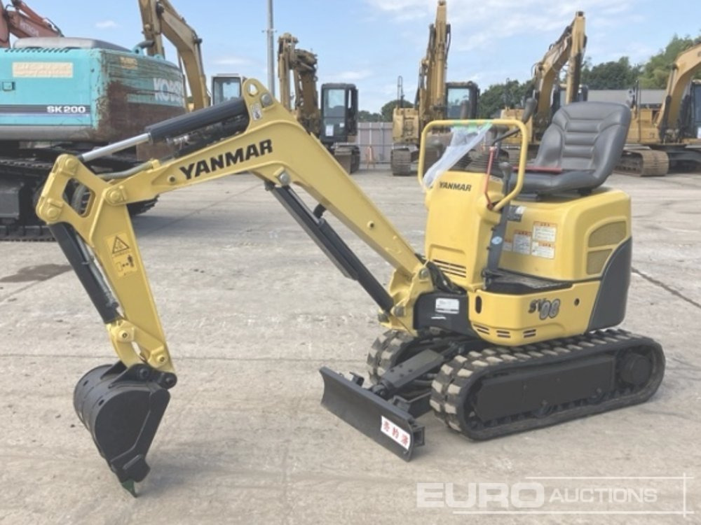 2017 Yanmar SV08-1A - Minibagger: das Bild 1 2017 Yanmar SV08-1A - Minibagger: das Bild 1