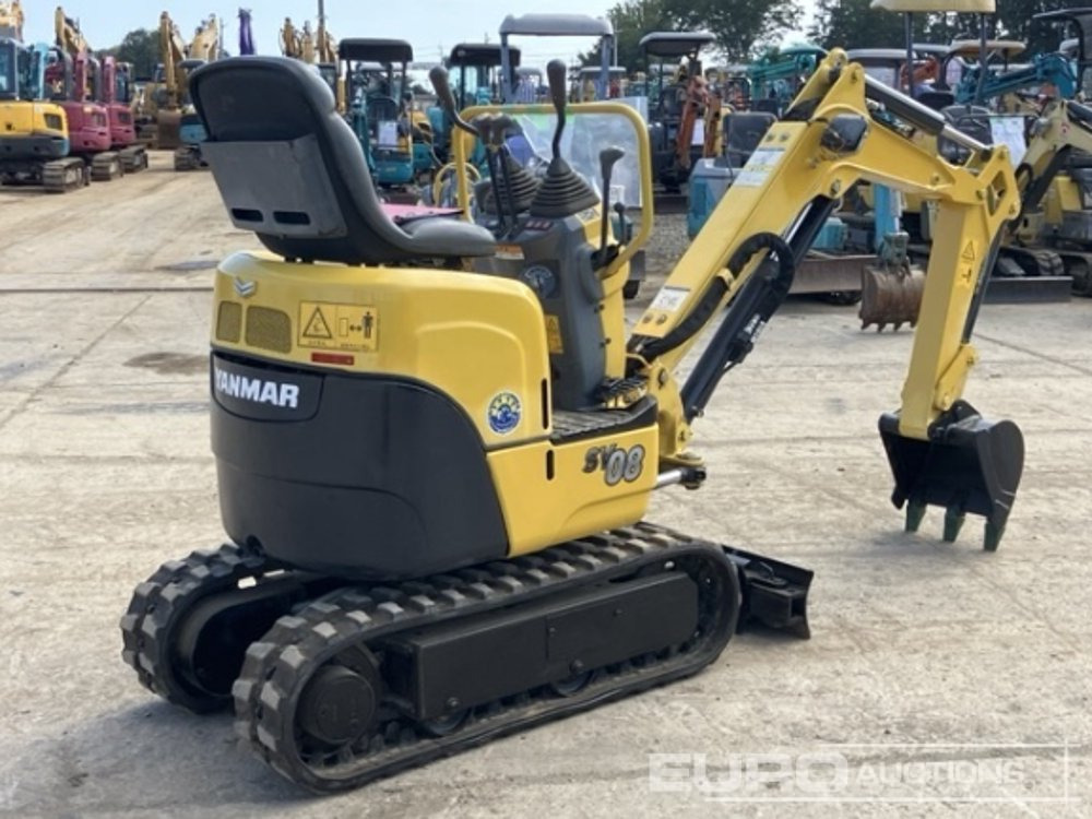2017 Yanmar SV08-1A - Minibagger: das Bild 3 2017 Yanmar SV08-1A - Minibagger: das Bild 3