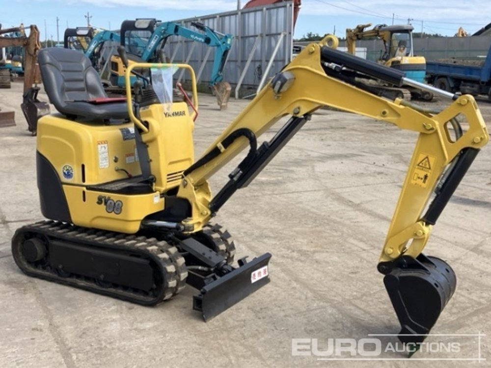 2017 Yanmar SV08-1A - Minibagger: das Bild 2 2017 Yanmar SV08-1A - Minibagger: das Bild 2