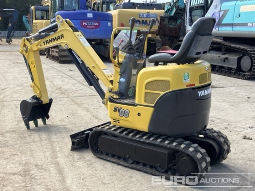 2017 Yanmar SV08-1A - Minibagger: das Bild 4 2017 Yanmar SV08-1A - Minibagger: das Bild 4