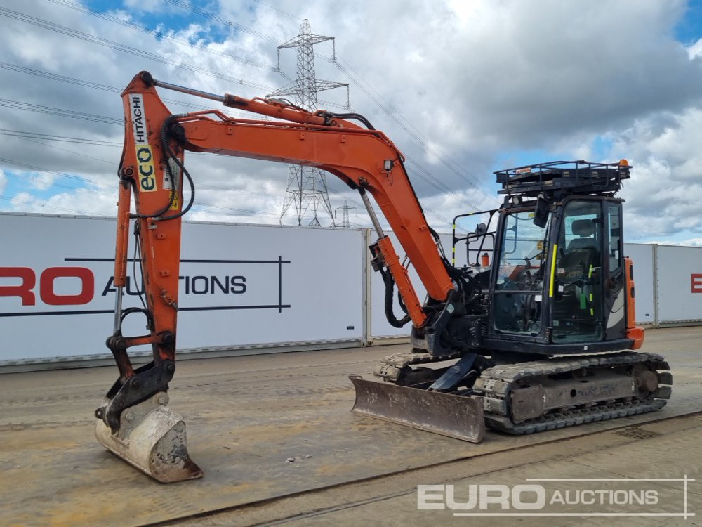 2018 Hitachi ZX85USB-5A - Minibagger: das Bild 1 2018 Hitachi ZX85USB-5A - Minibagger: das Bild 1