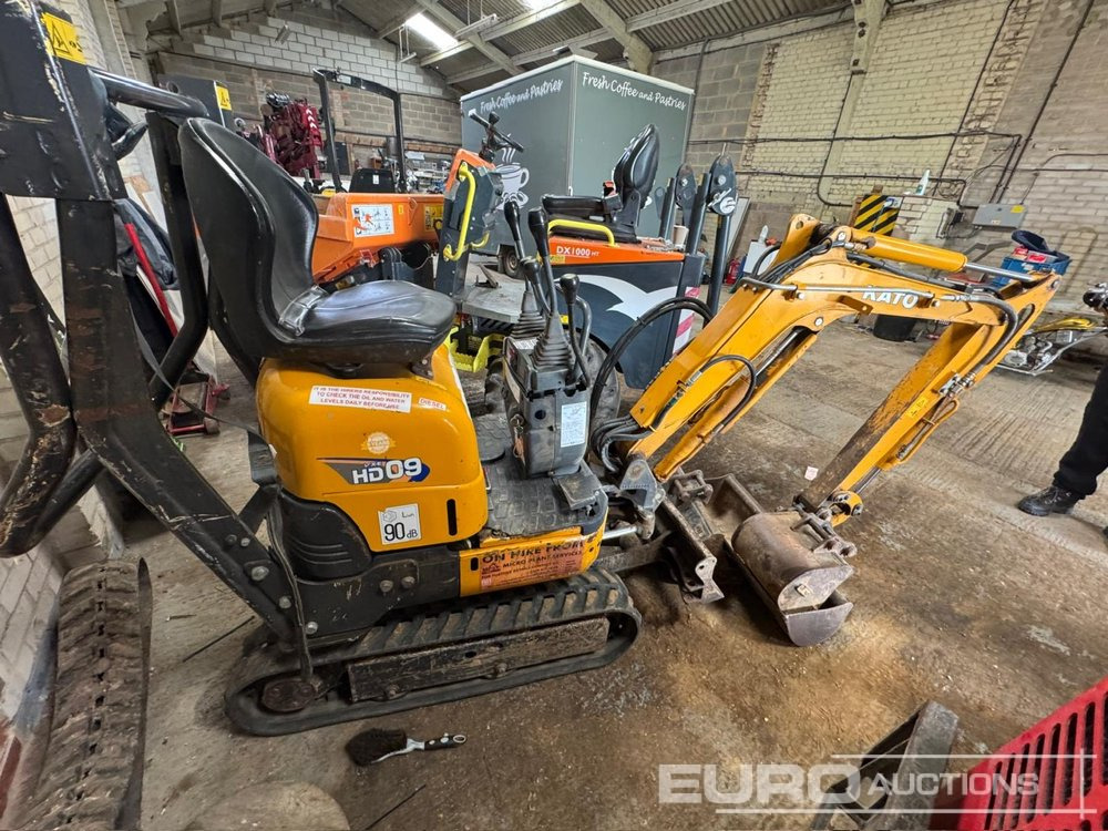 2018 Kato 9VXE - Minibagger: das Bild 3 2018 Kato 9VXE - Minibagger: das Bild 3