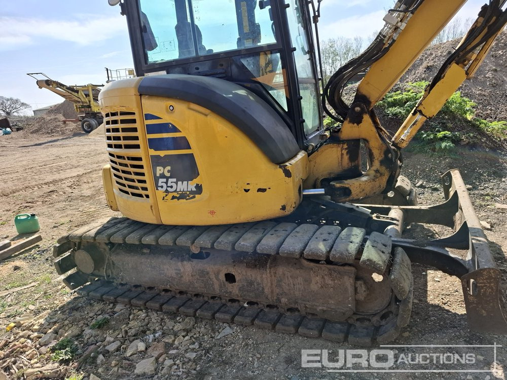 2018 Komatsu PC55MR-5M0 - Minibagger: das Bild 3 2018 Komatsu PC55MR-5M0 - Minibagger: das Bild 3