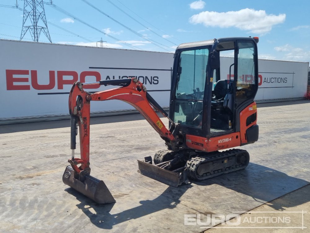 2018 Kubota KX016-4 - Minibagger: das Bild 1 2018 Kubota KX016-4 - Minibagger: das Bild 1