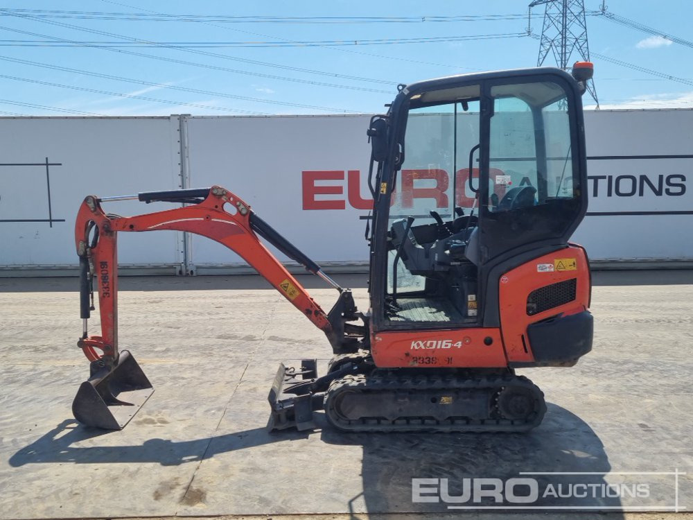 2018 Kubota KX016-4 - Minibagger: das Bild 2 2018 Kubota KX016-4 - Minibagger: das Bild 2