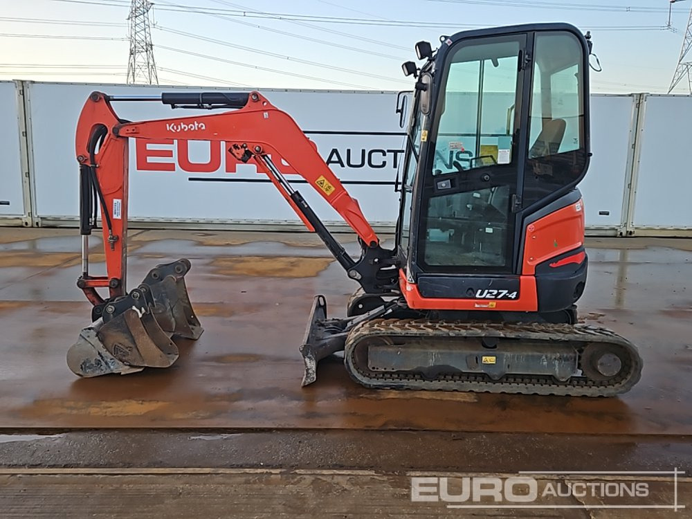 2018 Kubota U27-4 - Minibagger: das Bild 2 2018 Kubota U27-4 - Minibagger: das Bild 2