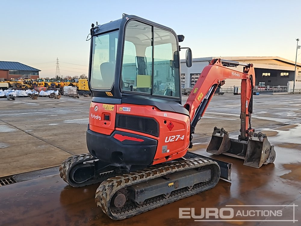 2018 Kubota U27-4 - Minibagger: das Bild 5 2018 Kubota U27-4 - Minibagger: das Bild 5