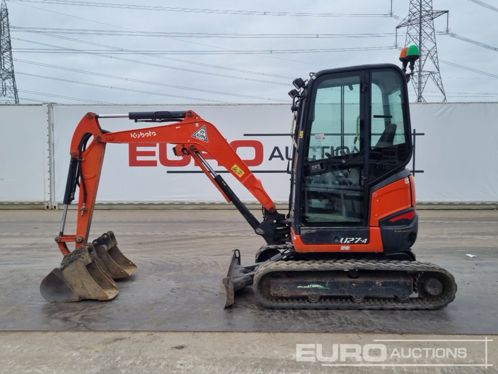 2018 Kubota U27-4 - Minibagger: das Bild 2 2018 Kubota U27-4 - Minibagger: das Bild 2